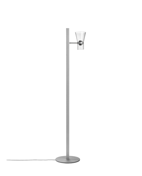 Nocturne Gulvlampe 1 - Cone – Sølv – 2700 K - Flos