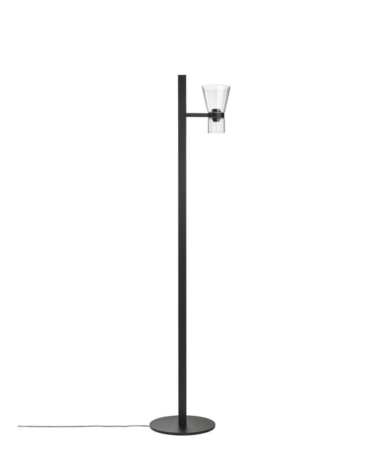 Nocturne Gulvlampe 1 - Cone – Sort – 2700 K - Flos