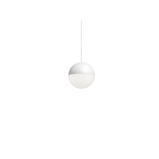 String Light T Sphere Head Pendel – Hvid – 22 m, 2700 K - Flos
