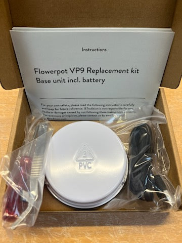 Batteri Enhed komplet til Flowerpot VP9 universal - Reservedel