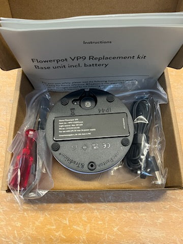 Batteri Enhed komplet til Flowerpot VP9 universal - Reservedel