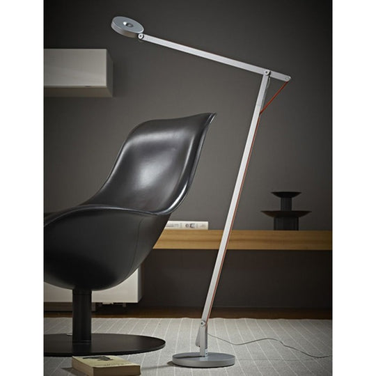 String F1 Gulvlampe Silver