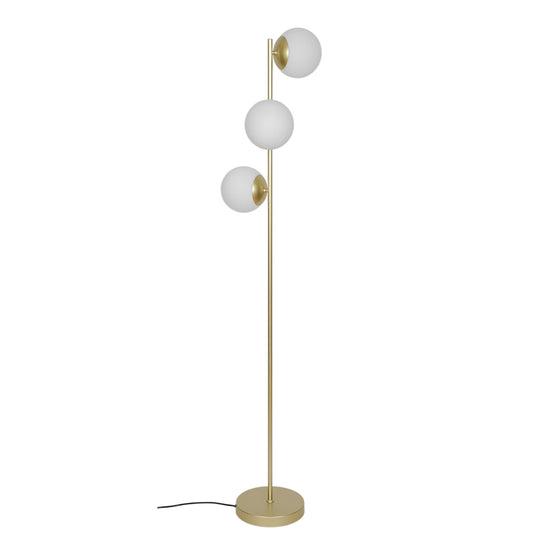 Lilly | Gulvlampe | Messing