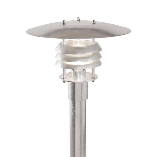 MIKE Bedarmatur – Galvaniseret Stål – Robust udendørslampe