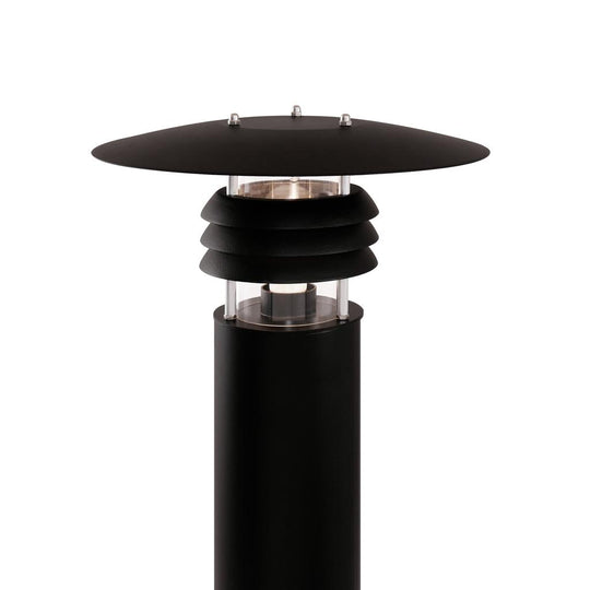 MIKE Pullertarmatur – Sort RAL 9005 – Elegant og robust udendørslampe