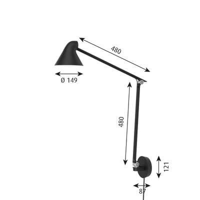 NJP Wall Box Sort - LOUIS POULSEN