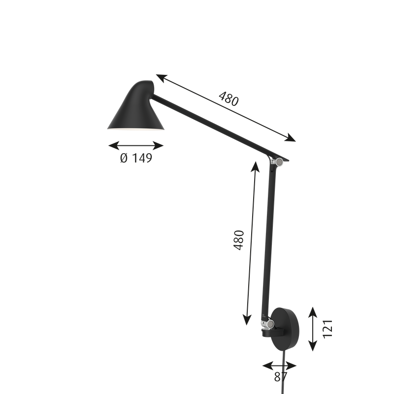 NJP Wall Box Sort - LOUIS POULSEN