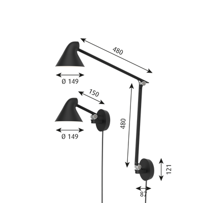 NJP Wall Box Sort - LOUIS POULSEN