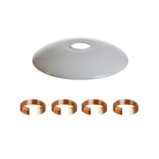 PH 2/1 Bombardement Glas Overskærm - Louis Poulsen