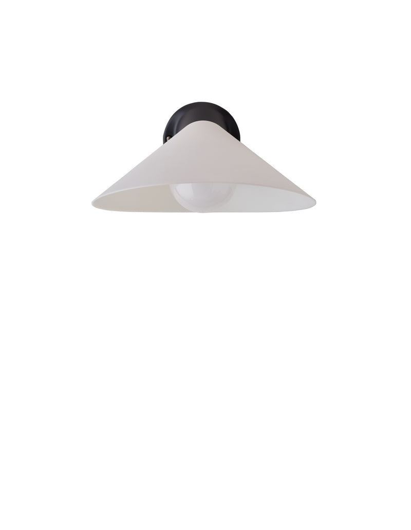 DCWéditions Plume Væglampe – Sort / Polycarbonat