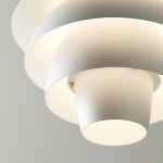 Belid Valencia pendel Ø32 mat hvid | Skandinavisk loftlampe | Lampeagenten