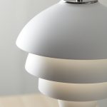 Belid Valencia pendel Ø32 mat hvid | Skandinavisk loftlampe | Lampeagenten