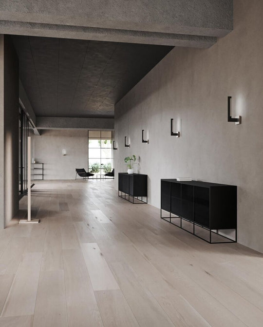 INLAY W2 LINEAR MB/SS - MATT BLACK/SATIN SILVER