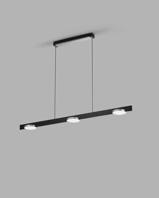 INLAY S1250 LINEAR DISC - MATT BLACK/SATIN SILVER