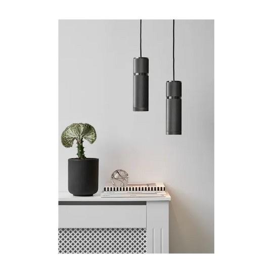 HALO THE PENDANT Ø8 GUN BLACK