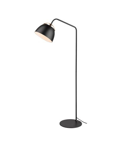 OSLO GULVLAMPE SORT M/EGETRÆ