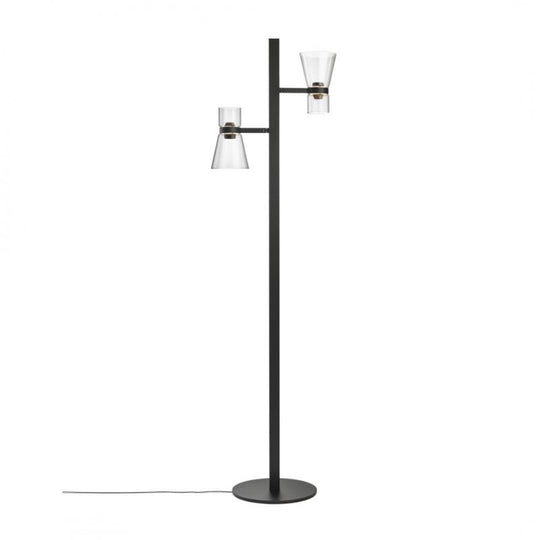 Nocturne Gulvlampe 2 - Cone – Sort – 2700 K - Flos