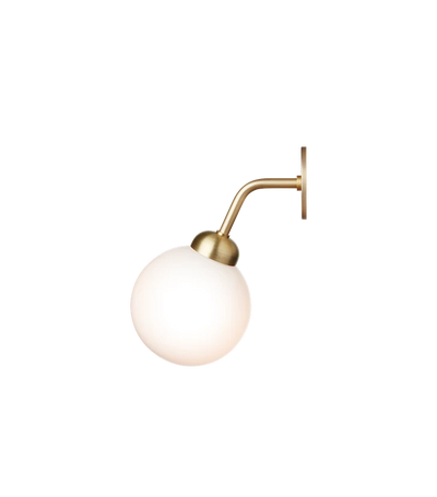 Apiales Væglampe Hardwired Brass/Opal - Nuura