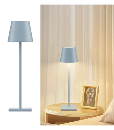 LED bordlampe Inde/ude - Blå, touch dæmpbar, CCT, IP54 udendørs - Lampeagenten