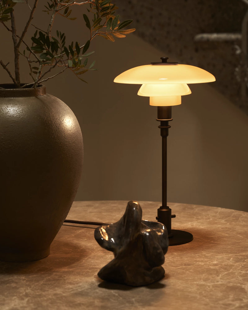 PH 2/1 DUSTY TERRACOTTA BORDLAMPE LIMITED EDITION