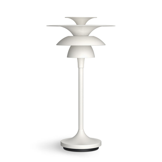 Bordslampa Picasso höjd 34,7cm mattvit