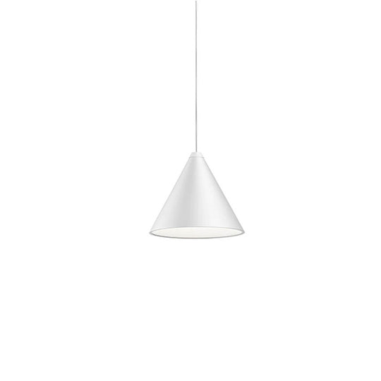 String Light Cone Head Pendel – Hvid – 12 m, 2700 K - Flos
