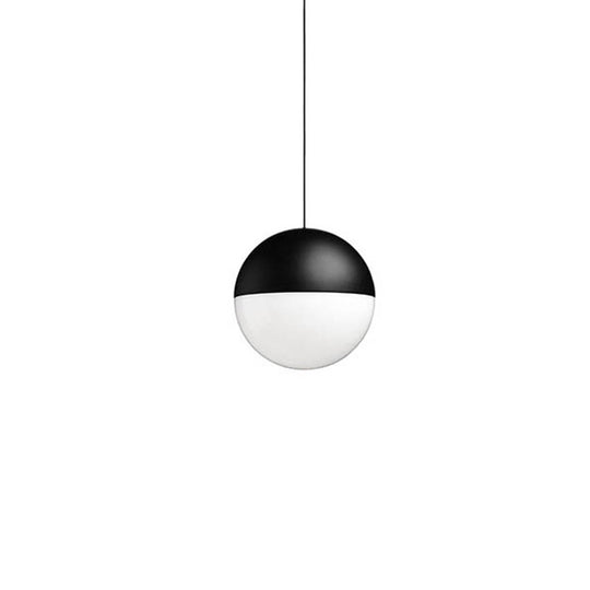 String Light T Sphere Head Pendel – Sort – 22 m, 2700 K - Flos