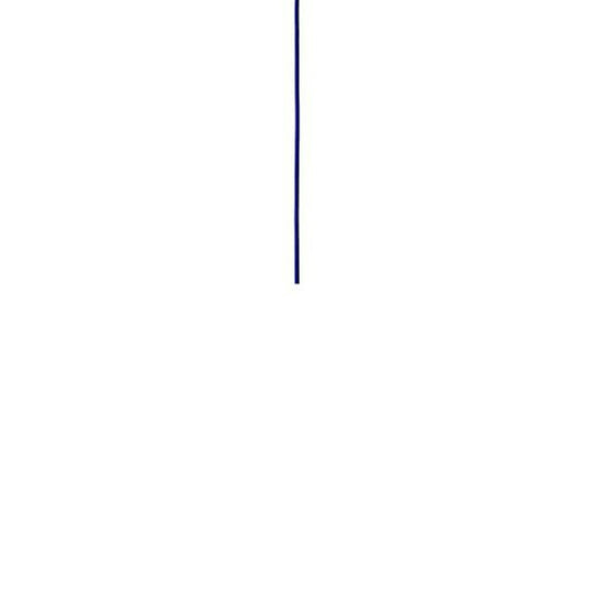 Stofledning 600 cm Cobalt Blue - Flowerpot