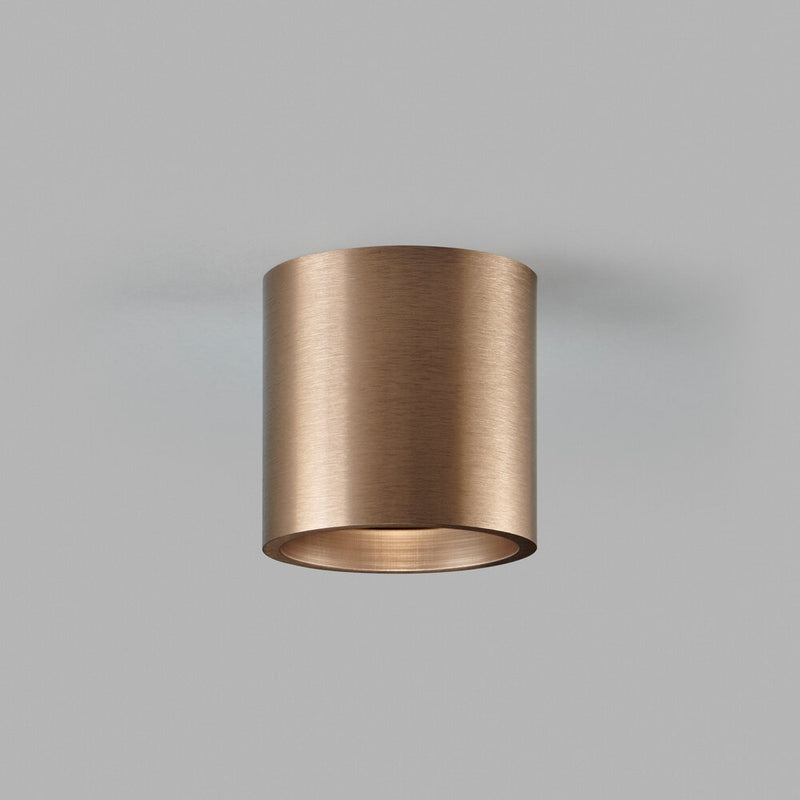 Solo 1 Round Loftlampe Rosa Guld LED