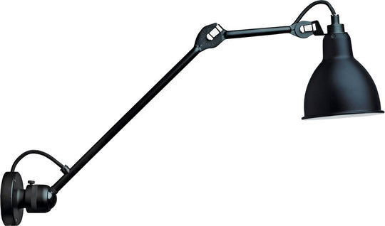 304 L 40 VÆGLAMPE SORT/SORT