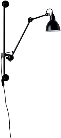 210 VÆGLAMPE SORT/SORT