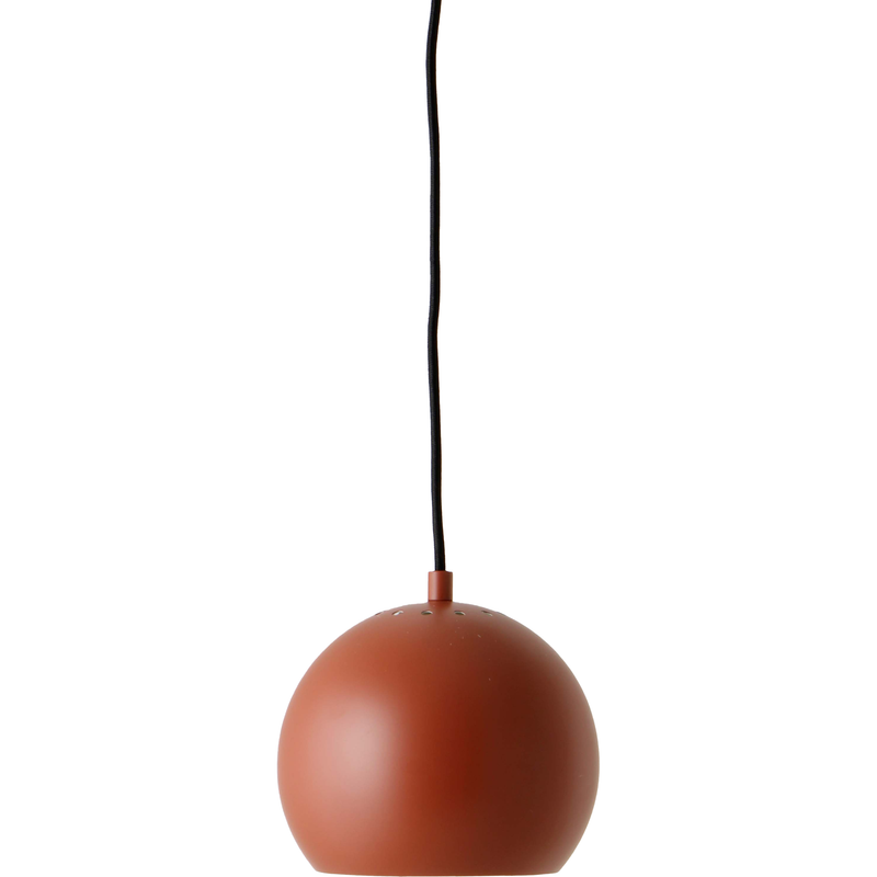 Ball Pendel Mat Terracotta Rød 127407