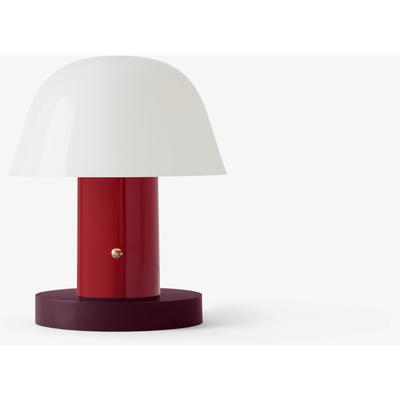 SETAGO JH27 MAROON & GRAPE BORDLAMPE BÆRBAR