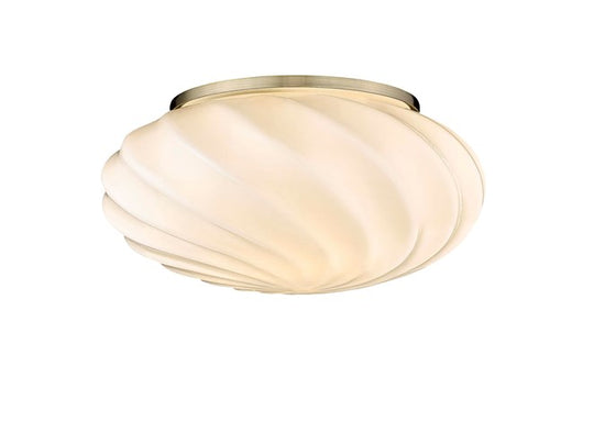 TWIST PLAFOND MESSING Ø25