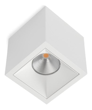 SQUARE LOFTLAMPE HVID