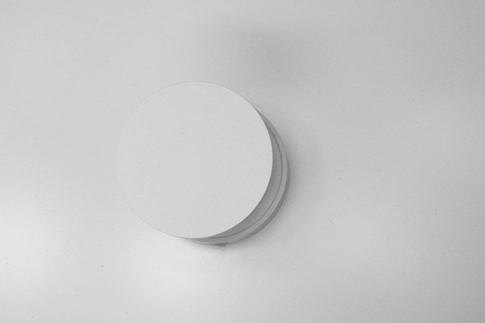 DOT W120 - VÆGLAMPE -  HVID/HVID