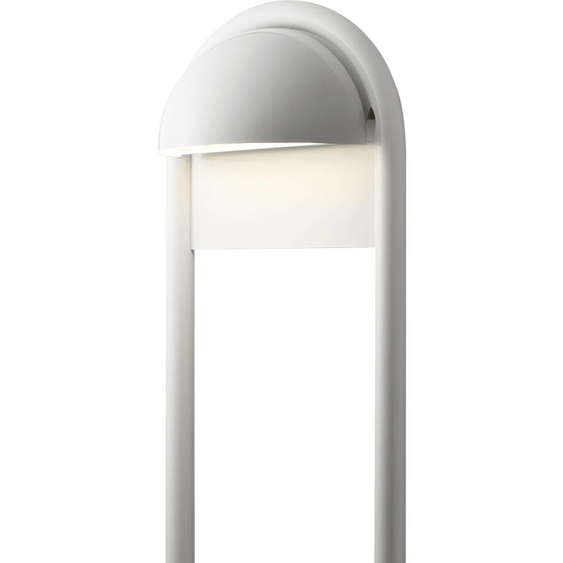 Rørhat Stand 700mm Hvid - Udendørslampe