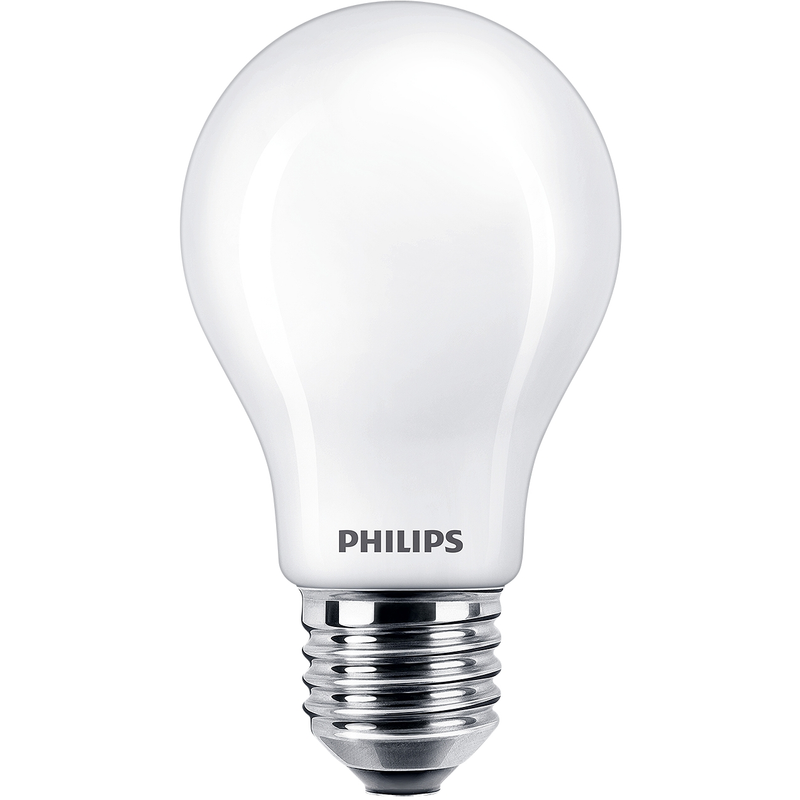 PHILIPS LED E27 7.2W GLAS DÆMPBAR 929003011301