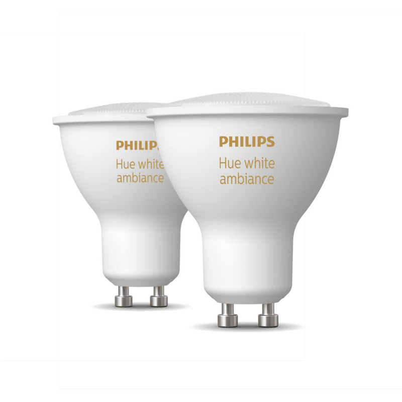 PHILIPS HUE AMBIANCE GU10 2 PAK 929001953310