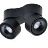 EASY W2100 TWIN (MED LEDNINGS HUL) - LOFTLAMPE  - SORT
