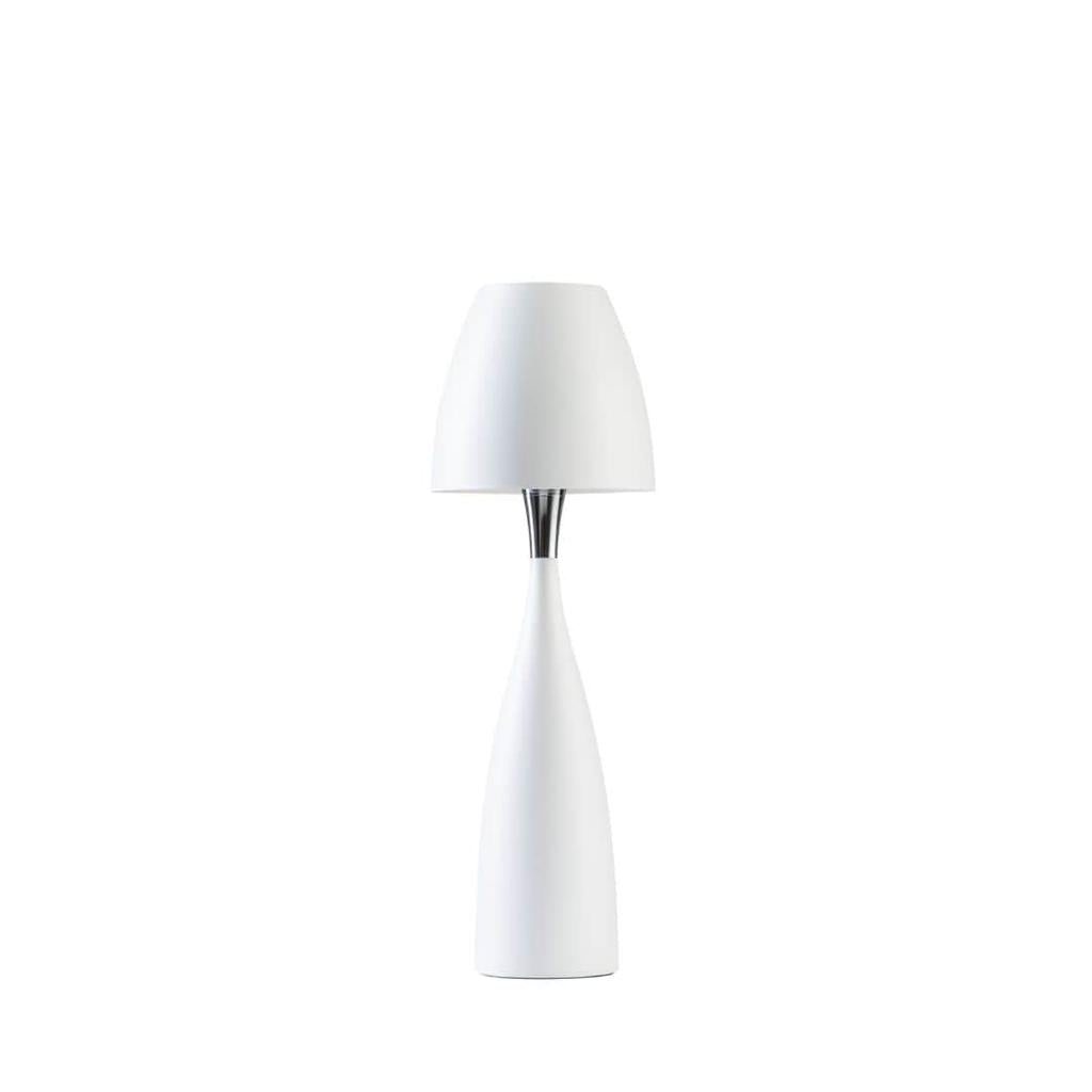 Anemon Medium - Bordlampe - Mat Hvid