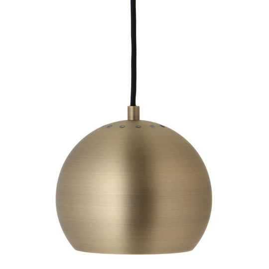 Ball Pendel Mat Antik Messing