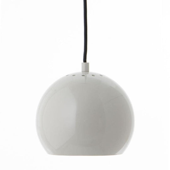 Ball Pendel Blank Lysegrå