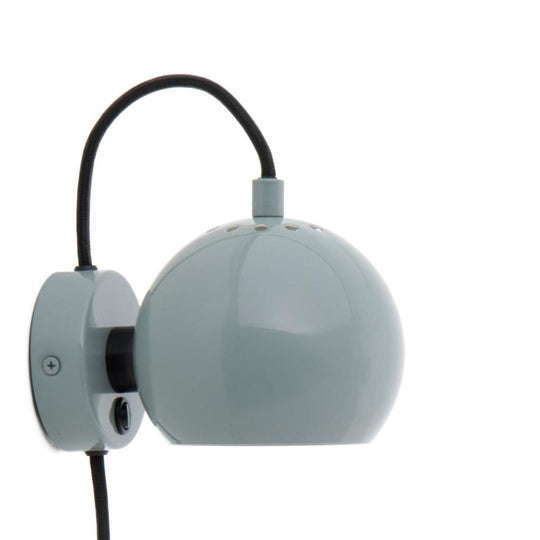 Ball Væglampe - Blank Mint