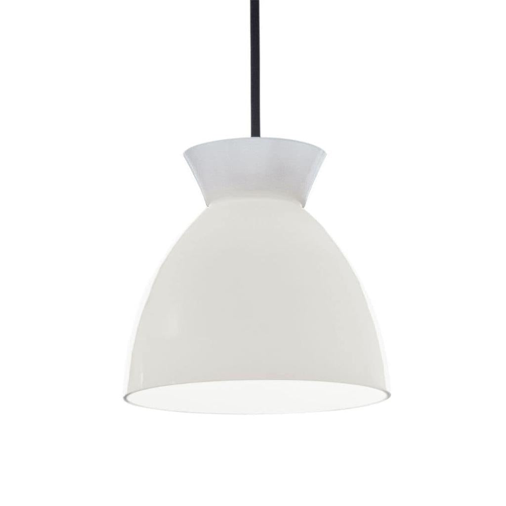 Bikube 180p - Opal (E14 40w) - Sort LEDning 3m - Pendel