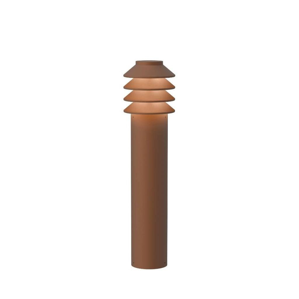 Bysted Garden Lang - Udendørslampe - Corten, Anker (uden adapter) | Louis Poulsen