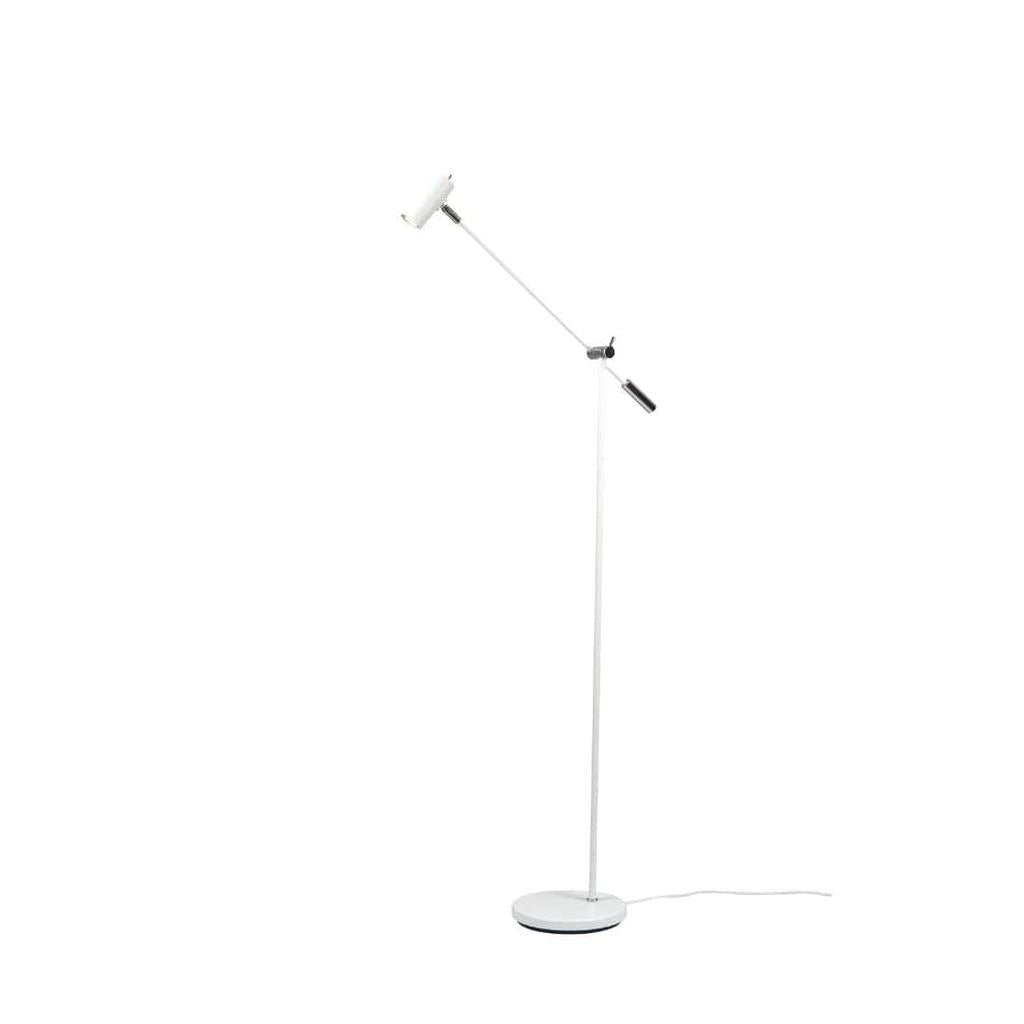 Cato - Gulvlampe Dæmpbar - Hvid - Belid