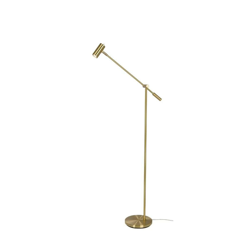 Cato - Gulvlampe Dæmpbar - Messing - Belid