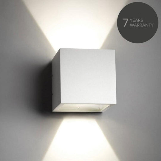 Cube D10 LED Hvid - Udendørslampe