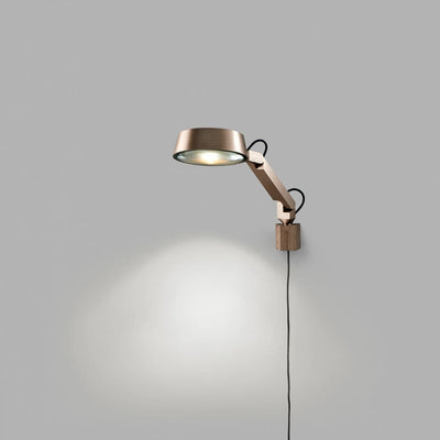 LIGHT POINT DARK W1 ROSE GOLD VÆGLAMPE